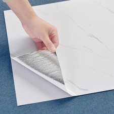 14Pcs Self Adhesive Wall Stickers, 60x30cm Marble Splashback Tiles for Kitchen