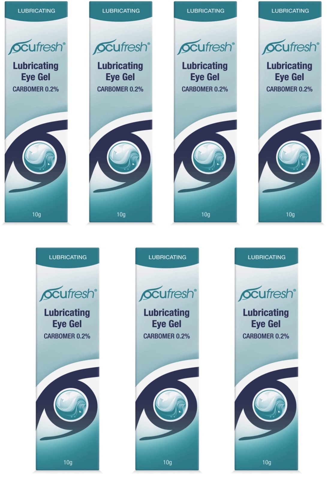 OCUFRESH - Lubricating Eye Gel Carbomer 0.2% (10g) six tubes EYE PHARMACY - Image 17
