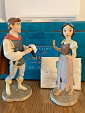 Walt Disney Classic Collection SNOW WHITE & THE PRINCE Figures with Box & COA