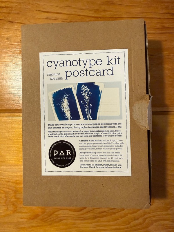 PAR Cyanotype Kit Postcard Set – Sun Print Photography Kit Complete in Box