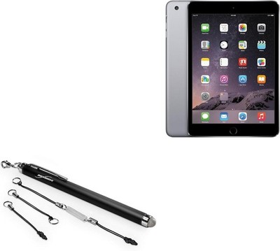 BoxWave Stylus Pen Compatible with iPad (1st Gen EverTouch Stylus, Jet Black 