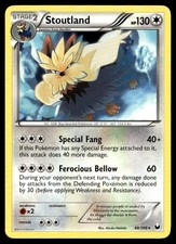 LP Stoutland [Dark Explorers 88/108] Rare Pokemon TCG