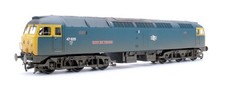 BACHMANN 'OO' GAUGE 31-655TL BR BLUE CLASS 47 DIESEL LOCOMOTIVE *WEATHERED