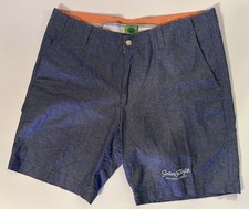 Senor Frogs Shorts Blue Men s Size 38 Vallarta Mexico
