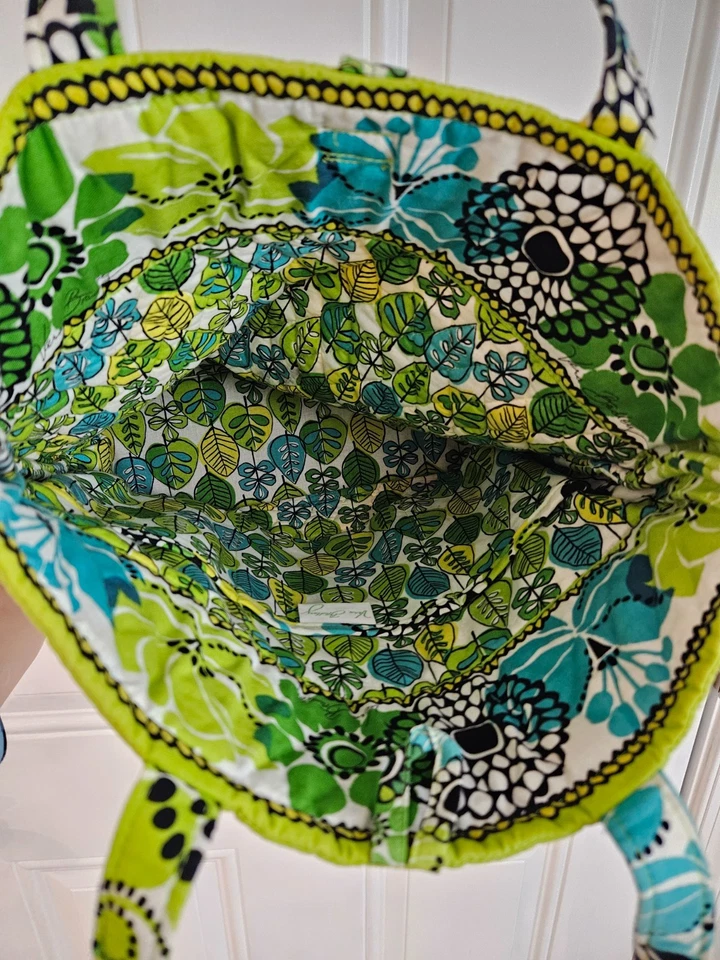 Bolso de Mano Vera Bradley Algodón Limas Foto 4 de 4