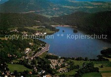 Chambon-sur-Lac Lac Chambon vue aerienne