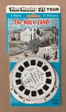 Complete set of three vintage View-Master reels The Holy Land 1990
