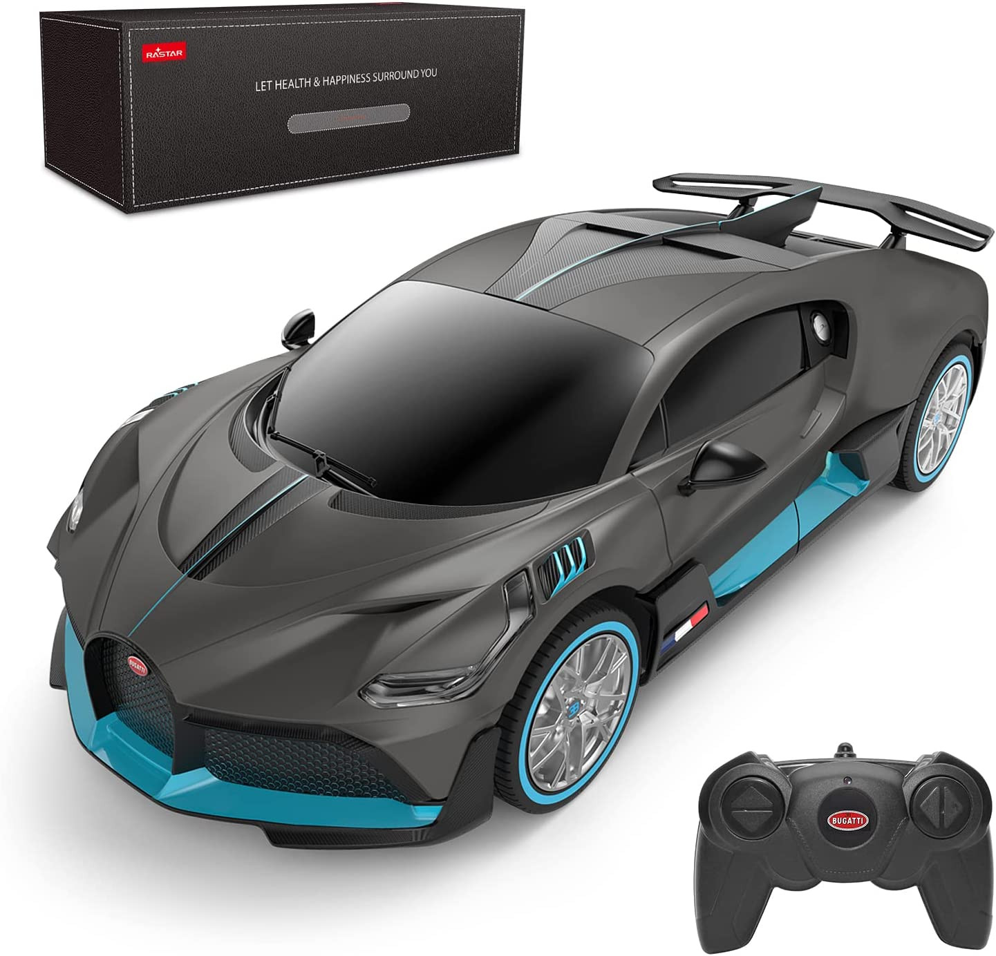 Bugatti RC Car  1:24 Divo Remote Control Toy Model Car for Boys Kids Adults