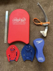 Swimming Floatation Pack – Kickboard, Buoy, Paddles and Snorkel