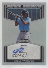 2022 Panini Prizm Draft Picks Signing Sessions Willy Vasquez #SS-WV Auto 0oa7
