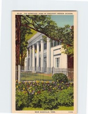 Postcard The Hermitage Home of Andrew Jackson Nashville Tennessee USA