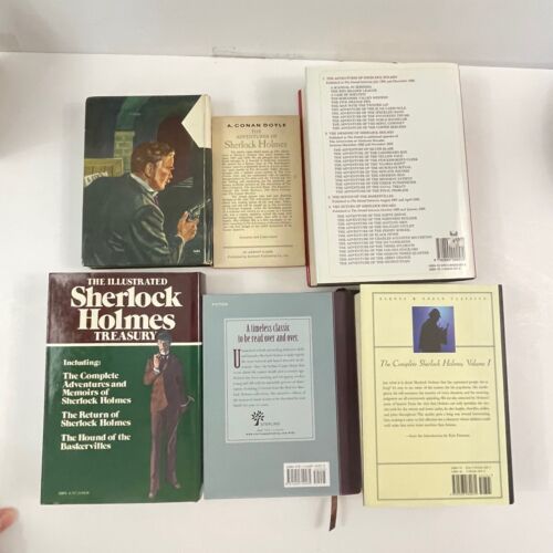 6 different editions SHERLOCK HOLMES by Arthur Conan Doyle - Picture 2 of 6