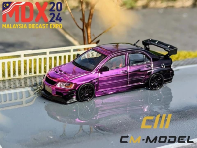 CM MODEL 1:64 Lancer EVO IX MDX Malaysia Diecast Expo 2024 Model