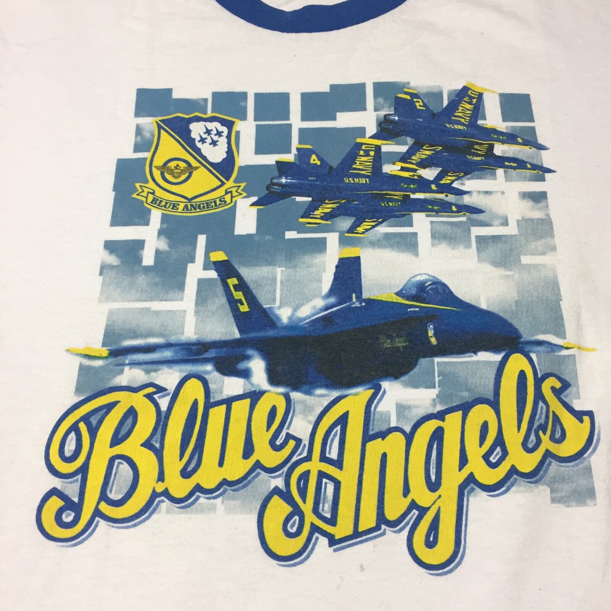 Blue Angel Merch Custom Name US Navy Blue Angels Chronology 70th Blue Print  main image 3