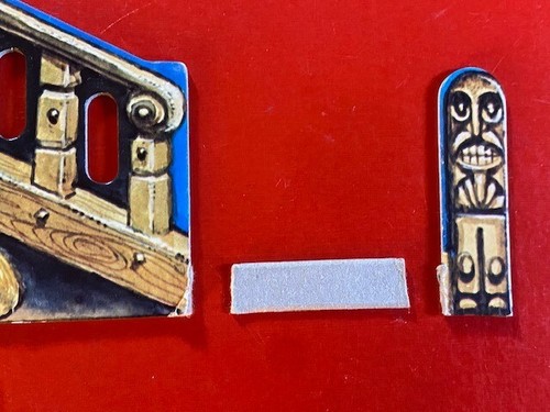 Gioco da tavolo Il castello incantato (brivido) MB anni 70 vintage italiano - Foto 11 di 11
