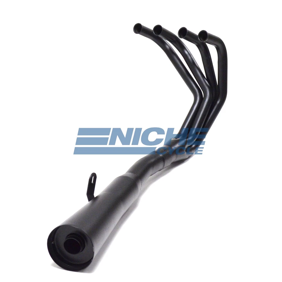 Honda CB400F 75-77 MAC 4-Into-1  Megaphone Exhaust System - Image 2 of 4