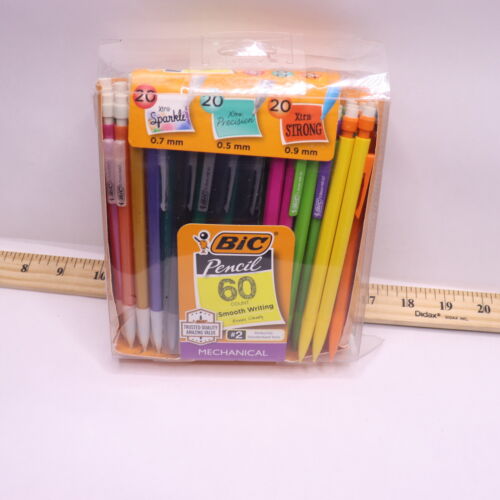 (60-Pk) BIC Mechanical Pencil Variety Pack 51856726 - Afbeelding 1 van 4