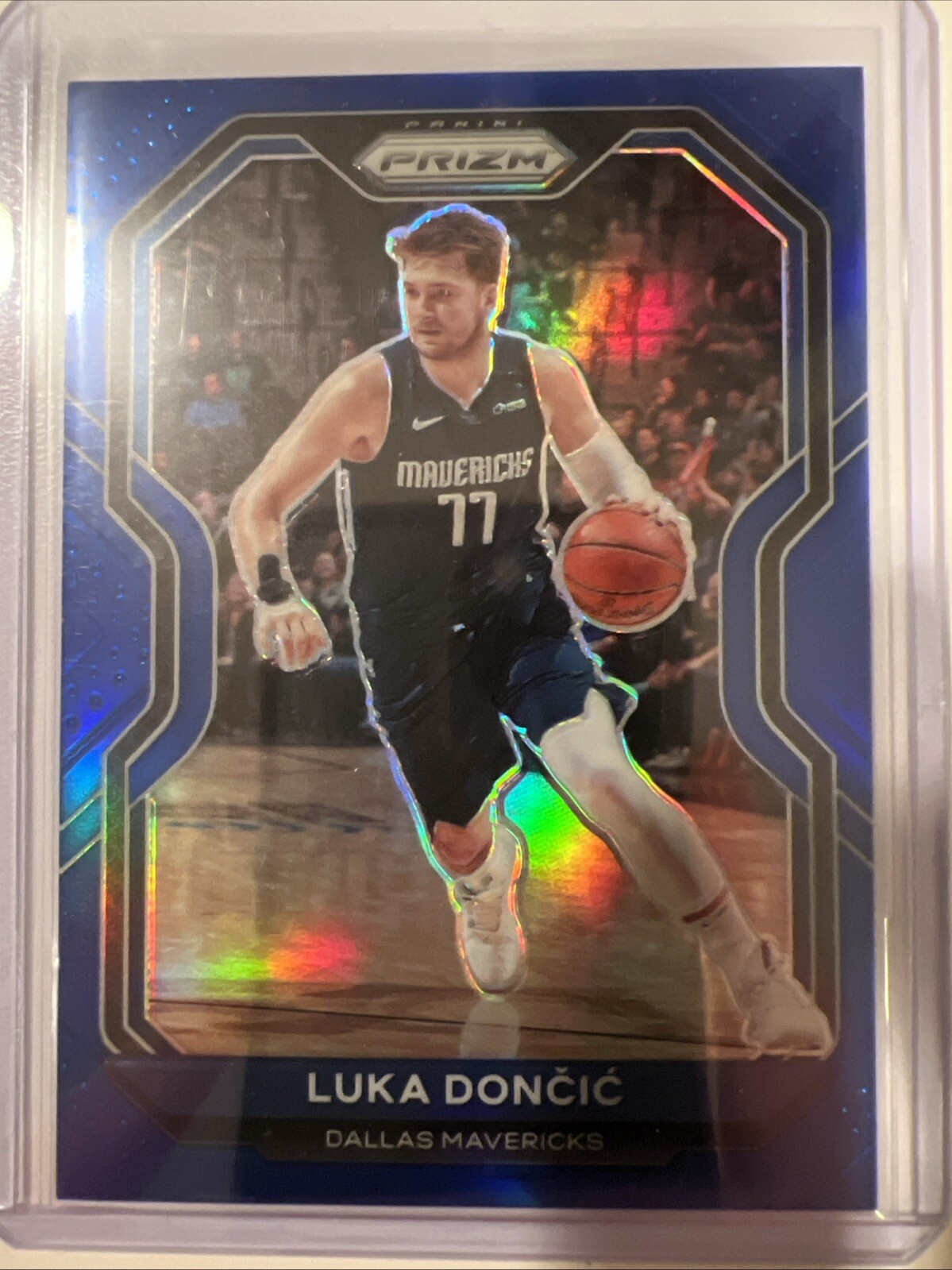2020-21 Panini Prizm Blue Prizm /199 Luka Doncic Luka Dončić #32