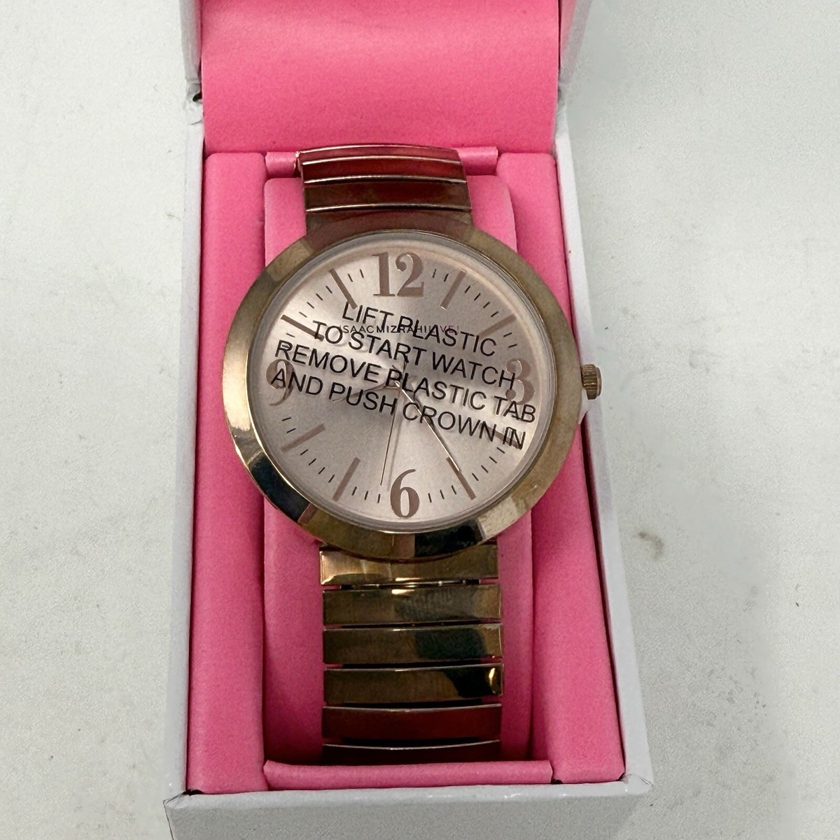 Isaac Mizrahi Live rose goldtone ladies watch. NEW never worn. Isaac Mizrahi Live Watch Women main image 2