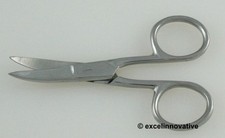 Lot of 72 Nail Scissors 3.5" Curved NEW Nail Care Manicure Beauty Tools