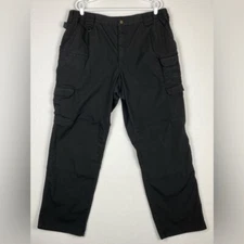 5.11 Tactical Taclite Pro Pants Men's 38x31 Black Cargo Pocket Ripstop Military
