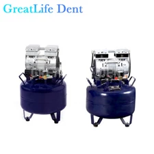 Dental 545-1680W 32-60L Air Compressor Vertical Oil-free Silent Pump GreatLife