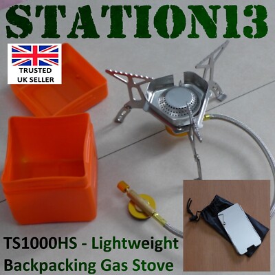 Backpacking Gas Stove TS-1000HS Lightweight Gas Stove with  NEW! UK