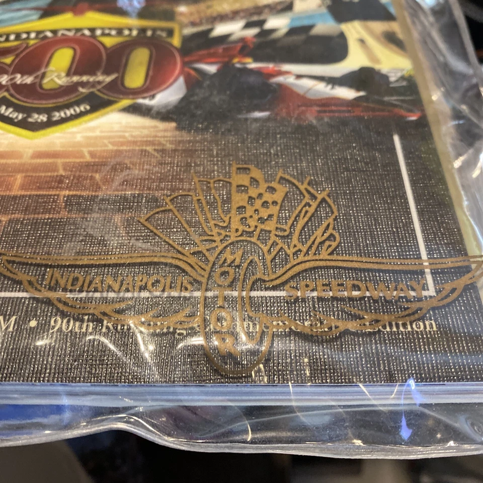 2006 INDIANAPOLIS 500 OFFICIAL PROGRAM   NICE SOUVENIR WITH COVER - Image 2 of 4