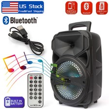 1000W Wireless Portable FM Bluetooth Speaker Subwoofer Heavy Bass Sound System