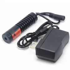 1pc Focusable 510nm 10mW Green Light Dot Laser Diode Module with 5V Adapter