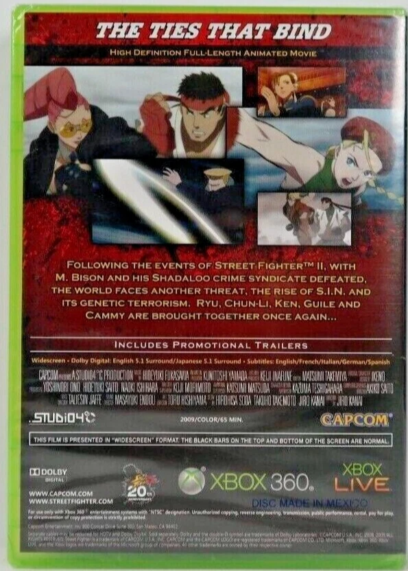 Street Fighter IV The Ties That Bind Xbox Collector's Edition Brand New OOP - Image 2 of 2