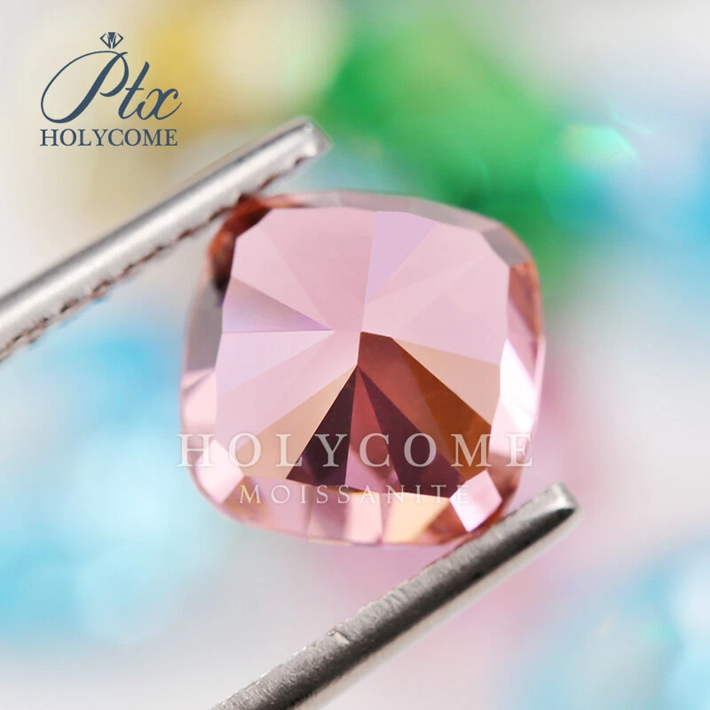 Crushed Ice Cut Cubic Zirconia Cushion Loose Gemstone AAAAA CZ Stone Jewelry DIY - Image 2 of 4