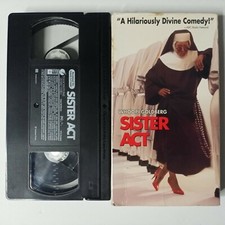 Sister Act VHS, 1992 Whoopi Goldberg