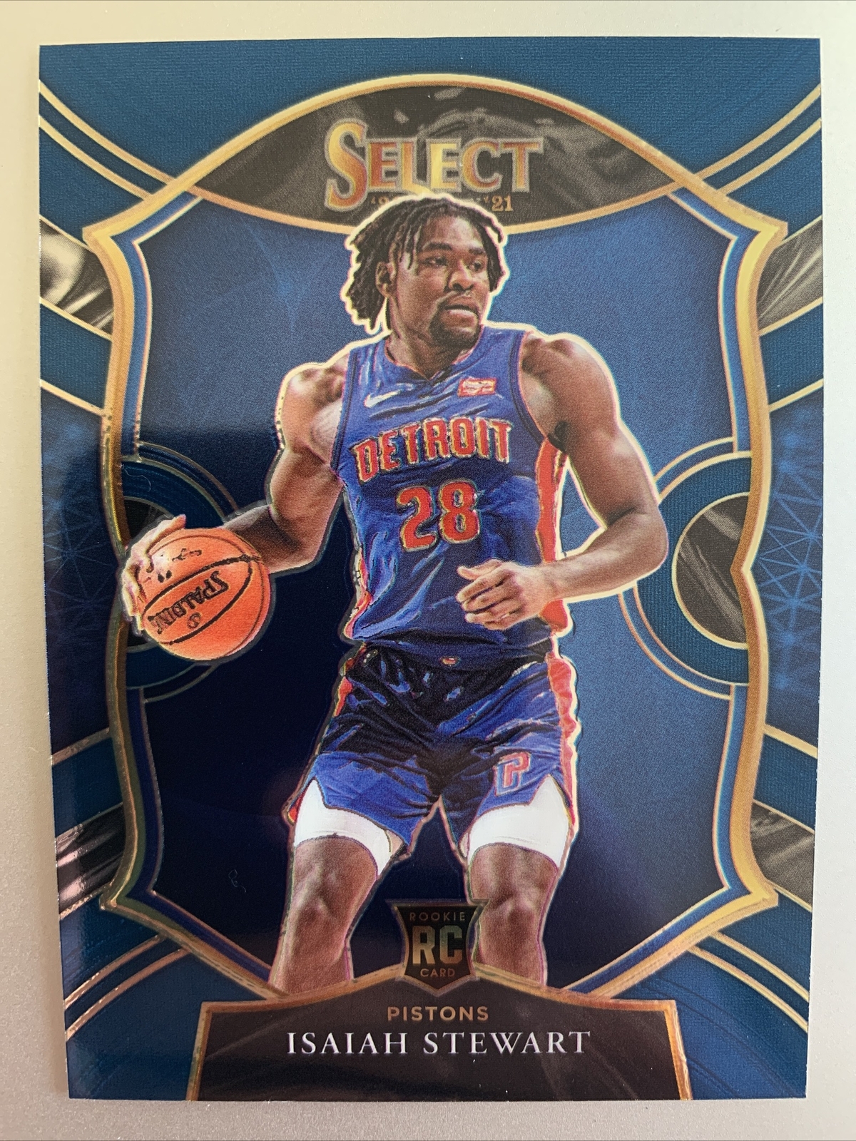2020/21 Panini Select ISAIAH STEWART Concourse Prizm SP Rookie #76 Pistons 🔥