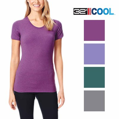 #ad #ad 32 Degree Womens Cool Active Tee Shirt New Without Tags $4.99