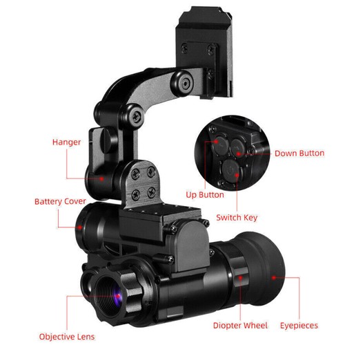 NVG10 Night Vision Goggles for Adults 3X Zoom Night Vision Monocular Waterproof - Picture 5 of 14