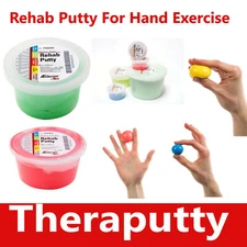 Therapy Putty - Resistive Hand Exercise Theraputty CHOOSE: Size Resistance Color