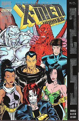 X-Men 2099 No.25 / 1995 Special Embossed Cover / John Francis Moore & Ron Lim