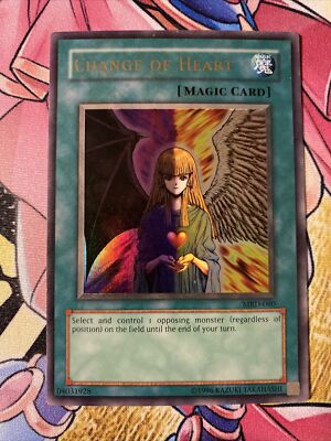 Change of Heart Metal Raiders Ultra Rare Yugioh MRD-060 Yu-Gi-Oh! LP | eBay