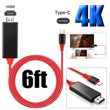 HDMI Type C Phone to TV HDTV Cable For Samsung Galaxy Note 20/Note 20 Ultra 5G