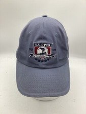 2010 US Open Golf Pebble Beach Blue Adjustable Cotton Canvas Golf Cap H7