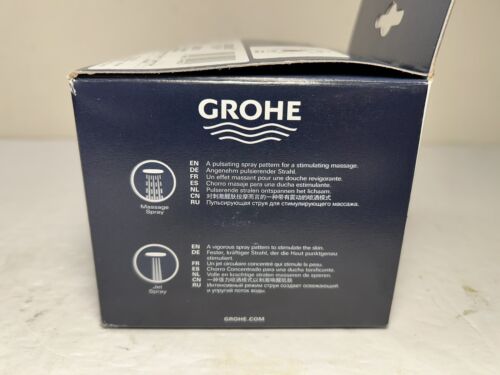 Grohe Tempesta Cosmopolitan 100 Chrom Duschkopf 4 Strahlarten 26043001 - Bild 4 von 8