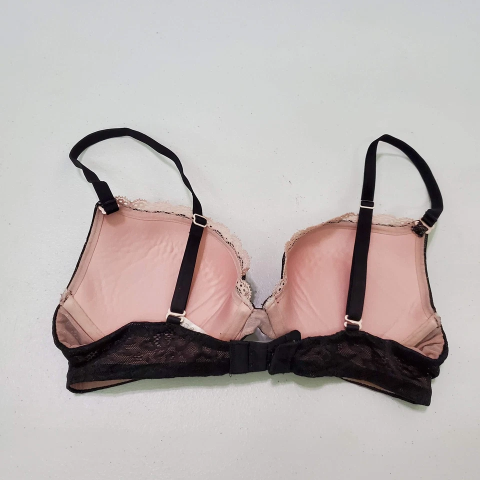 Sujetador para mujer Cosmopolitan 34A negro con aros convertible multivía Foto 3 de 4