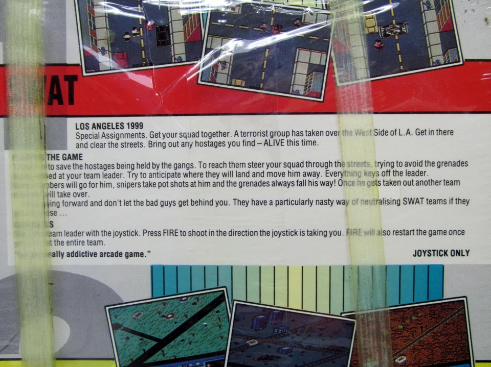 L.A. SWAT & PANTHER, Commodore 64 / 128 & Atari 800XL / 130XE, Disk, 1988, New - Image 2 of 4