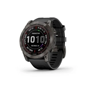 Garmin Fenix 7X Sapphire Solar Unisexe Adultes Heart Rate Watch - Noir...