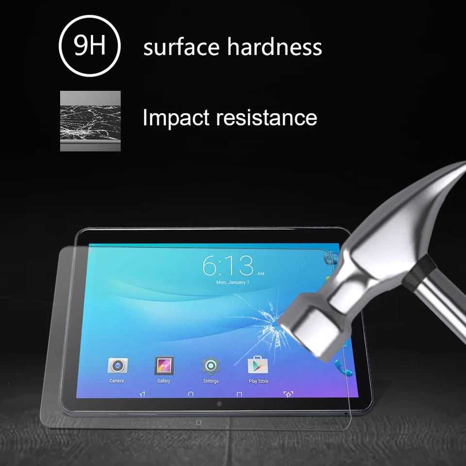 Película protectora de pantalla de vidrio templado HD para Walmart Onn 7"/Onn 8"/Onn 10.1" 9H Foto 2 de 4