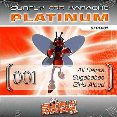 Sunfly Karaoke Platinum (SFPL001) - All Saints, Sugababes, Girls Aloud