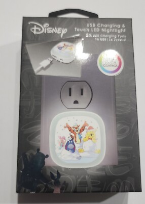Disney USB Charging & Touch LED Nightlight - Winnie The Pooh - Cell Phone 