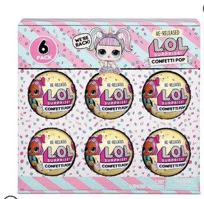 muñequitas lol confetti pop