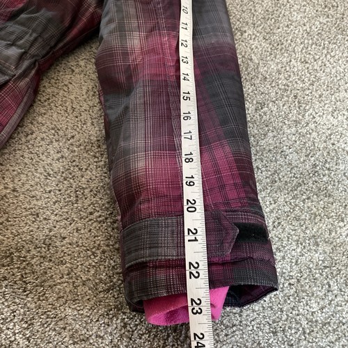 Zero Xposur Girls Pink Plaid Winter Coat Jacket Hood Size XL - 14/16 (JT-186) - Picture 14 of 14